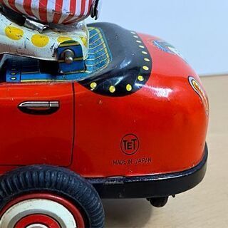 当時物 TET ブリキ 玩具 サーカスカー 自動車 全長約14㎝ 昭和レトロ