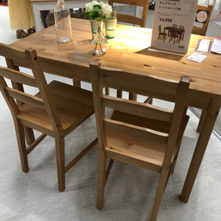 購入者様決定しました】IKEA ヨックモック ダイニングテーブル
