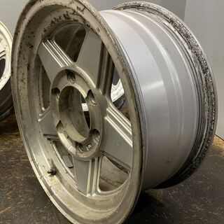 ROCOM HORIZON 2 社外ホイール 15インチ 4本 6.5J6HPCD139.7+30 100系ハイエース等 リペアベース　(VHF224)クレジットカード QRコード決済可能