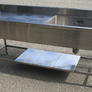 ⭐︎中古品 1槽水切付シンク 1800×600×800mm 厨房機器⭐︎