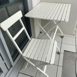【無料】IKEA ガーデンテーブル•チェアセット