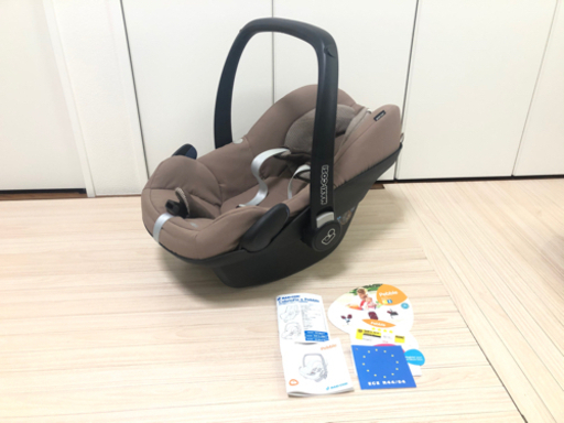 マキシコシ  ペブル　ブラウンベージュ　美品