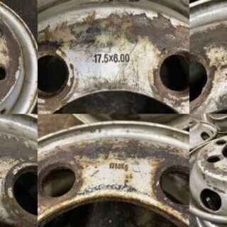 トラックホイール TKW ZX 17.5X6.00 135-12 17.5インチ 6本
