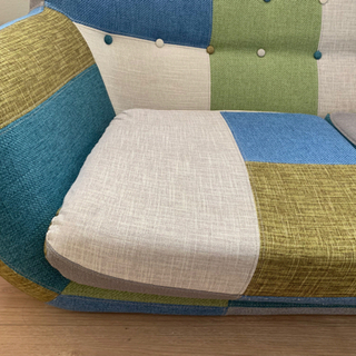 Francfranc　ナビア　パッチワーク　2人掛け　ソファ Francfranc】フランフラン NAVIA SOFA ナビアソファ カラフル