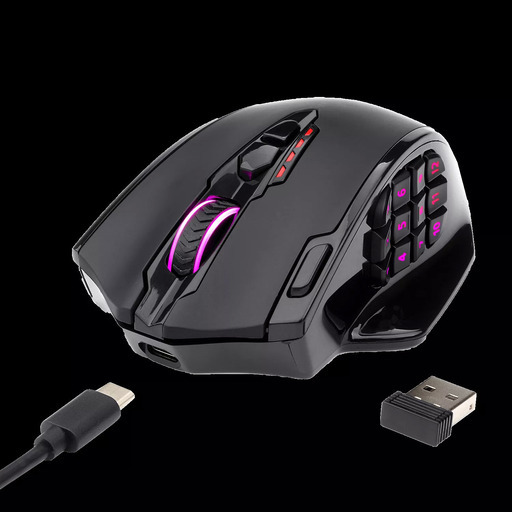 ★☆　新品　未開封　16個のプログラムボタン　プロ光学センサー　ワイヤレスゲーミングマウス　☆★