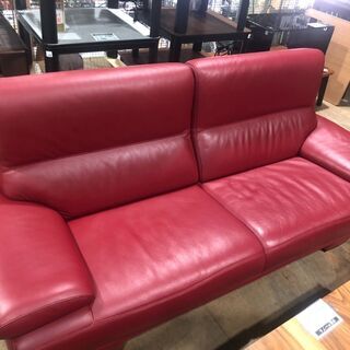 【愛品館市原店】カリモク Karimoku ドマーニ domani レザーソファー【愛市ISF】