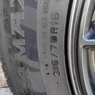 スタッドレスタイヤ4本セット 215/70R16 ダンロップ2019年製WINTER MAX SJ8