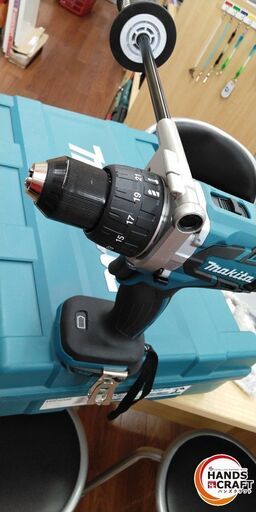【ハンズクラフト安佐北店】マキタ　18V充電式ドリルドライバー　本体＋ケース　中古