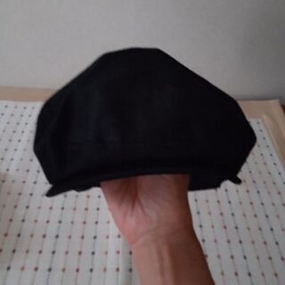 【ネット決済】お値下げしました。黒色のハンチング帽