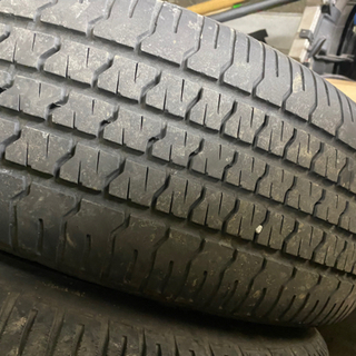 ハイエース 6ケツ アルミホイール タイヤ付き4本セット