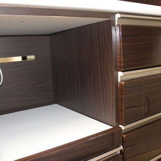 ★特別価格 ★美品！NITORI ニトリ キッチンボード 食器棚★大田区内、配送・設置無料★店頭取引歓迎