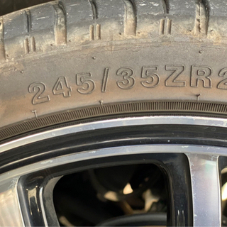 20インチホイール、タイヤ付き