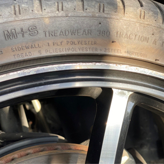 20インチホイール、タイヤ付き