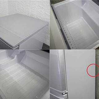 ss2843 シャープ 冷凍冷蔵庫 SJ-D17C-S 167L シルバー SHARP つけかえ