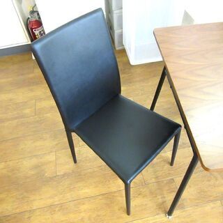 ダイニングテーブルセット 2人掛 ウッド調天板  中古 札幌 厚別店
