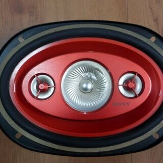 ソニー　4チャンネルアンプ、ウーハー、スピーカーセット