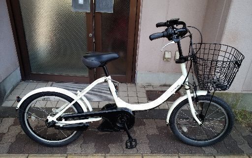 (本体のみ) [YAMAHA]PAS BABBY 20吋電動アシスト自転車(ホワイト)