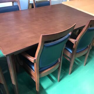 【愛品館八千代店】ニトリ ダイニング5点セット ロレインの画像
