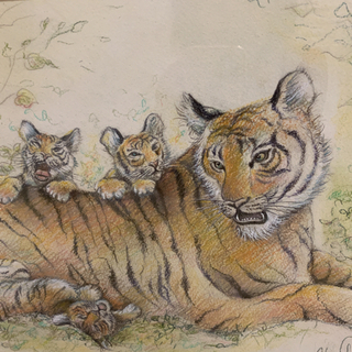 福岡で有名な絵本作家さんの絵