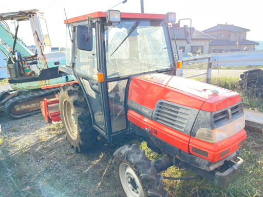 クボタトラクターGL260グランデルエアコンキャビンロータリー付き. 4WD. Kubota Tractor GL 260 Grandel