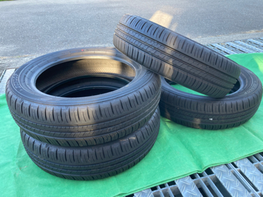EC300 165/60R15 サマータイヤ 4本セット　新車外し　2023年製 165/60R15 サマータイヤ 4本セット ダンロップ エナセーブEC300+15インチ