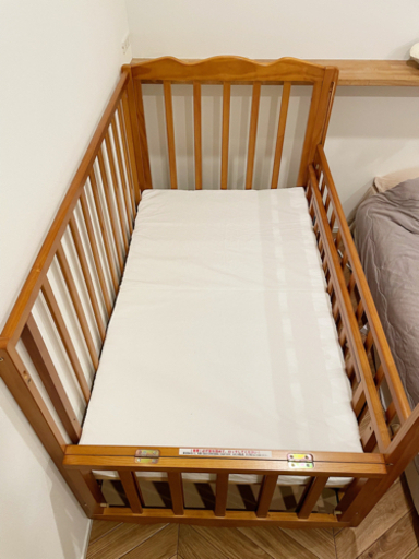 ラプス Wオープン すのこ ベビーベッド 大和屋 ラプス Wオープン