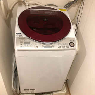 【ネット決済】SHARP 洗濯乾燥機 縦型 SHARP 9kg ...