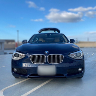 BMW 116i 車検令和4年3月　ディープシーブルー　60,7...