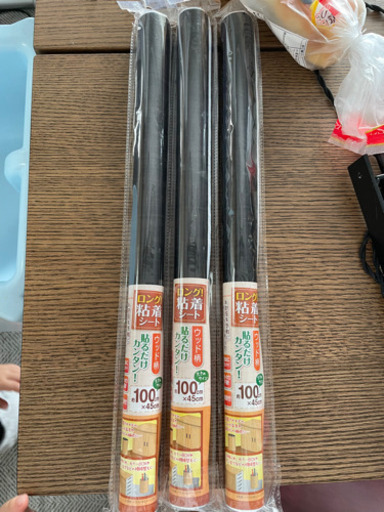 格安！新品 粘着シート ウッド柄 ３本