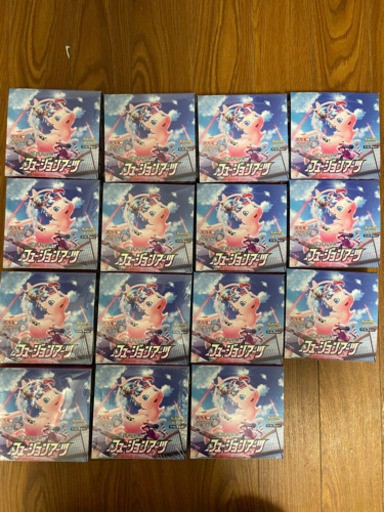 ポケモンカード フュージョンアーツ 未開封　15box