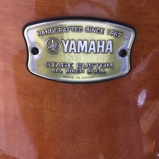 ドラム売ります　YAMAHA ステージカスタム　バーチ　バスドラ22