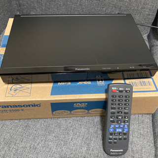 PanasonicDVDプレイヤー S500-K