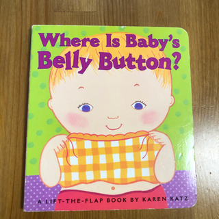 英語絵本　Where is Baby’s Belly Button? 
