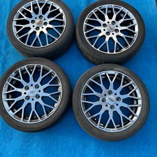 [商談成立]純正オプション15インチx 5J無限メッシュ  4本 