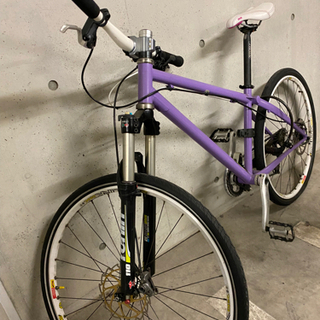 値下げ⭐︎【女性・子供にオススメ！】街中でも乗れる、実は本格派の小型マウンテンバイク