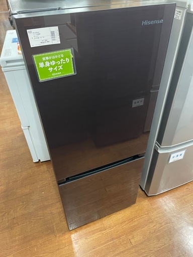 ハイセンス 2ドア冷蔵庫 HRーG1501 2018年製 154L