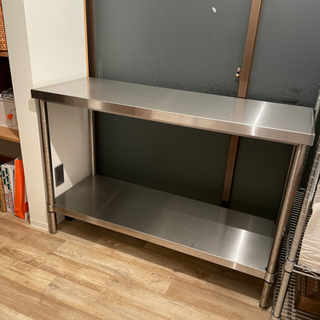 ステンレス　作業台　厨房　120×45×60