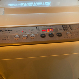 【ネット決済】Panasonic 洗濯機　7キロ