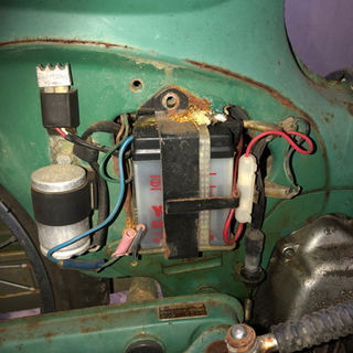 1975年製　カモメカブ　不動　ジャンク　釧路市内、釧路町なら軽トラで無料配送可 1975年製 カモメカブ 不動 ジャンク 釧路市内、釧路町なら軽トラで無料