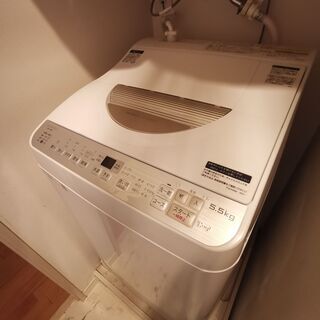 シャープ 電気洗濯乾燥機 ES-TX5B 5.5kg