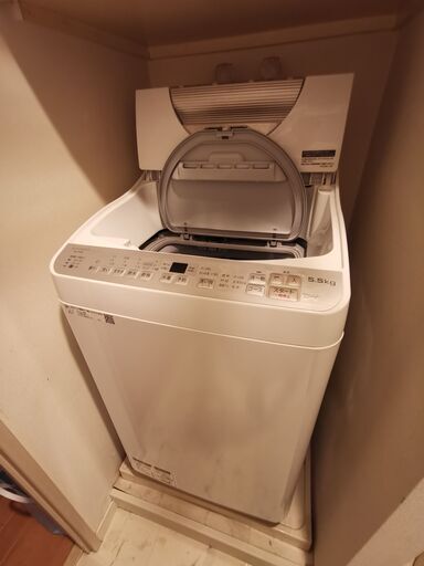 シャープ 電気洗濯乾燥機 ES-TX5B 5.5kg