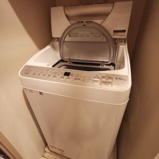 シャープ 電気洗濯乾燥機 ES-TX5B 5.5kg