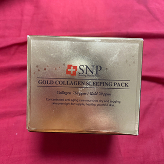 SNP ゴールド　コラーゲン　スリーピング　パック