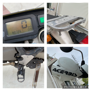 値下げ！】Kawasaki スーパーシェルパ250 ☆始動動画有 KL250G キャリア付
