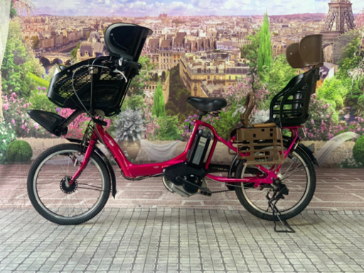 D08D電動自転車J57J 長生き8アンペア　ヤマハキッス