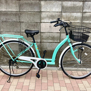 【ネット決済】タマコシ　フローレンス　26インチ　変速ギア付き自転車