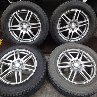 SUV系 ｽﾀｯﾄﾞﾚｽﾀｲﾔ4本ｾｯﾄ 225/65Ｒ17 5穴 PCD100 ＋48