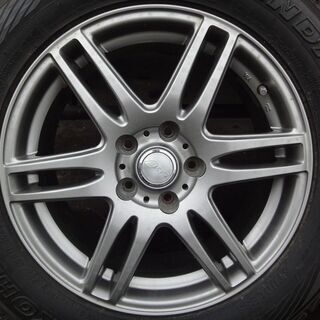 SUV系 ｽﾀｯﾄﾞﾚｽﾀｲﾔ4本ｾｯﾄ 225/65Ｒ17 5穴 PCD100 ＋48