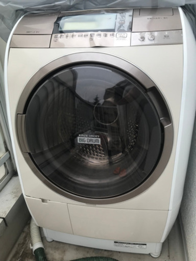 日立　洗濯乾燥機 10.0/6.0kg BD-V9700L ナイアガラ洗浄