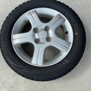 155/65R14 ダイハツ純正ホイール&冬用タイヤ4本